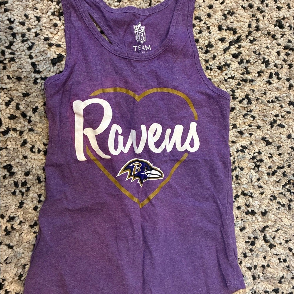 NFL Team Apparel Purple Tank Top